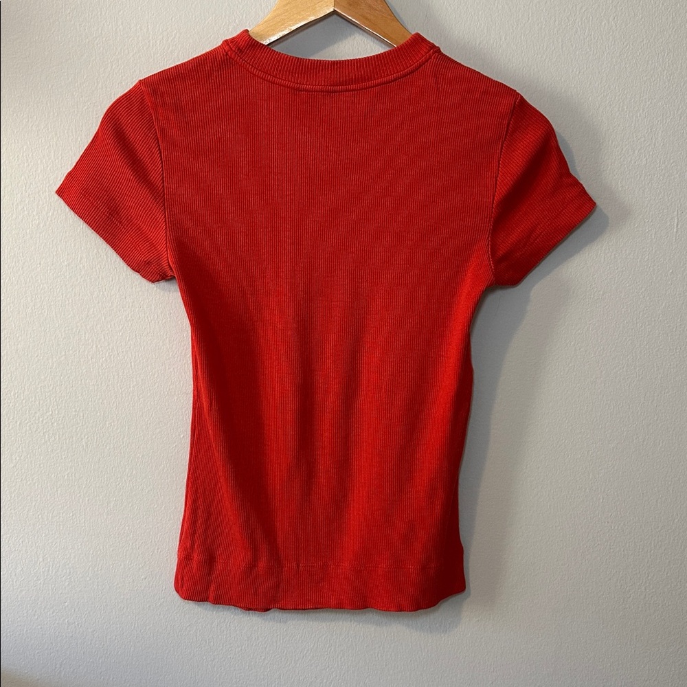 Theory Tiny Tee Compact Rib - Picture 5 of 5